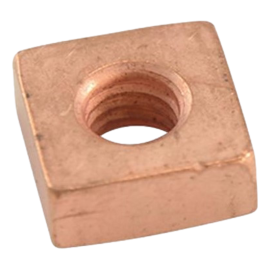 Ecrou carré de pot d'échappement adaptable Peugeot 103