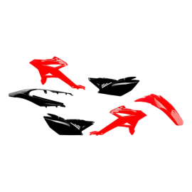 Kit carénage Watts Beta RR 2012 - 2020 avant rouge arrière noir