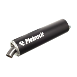 Silencieux d'échappement Metrakit noir mécaboîte