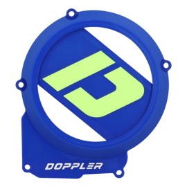 Carter d'allumage Doppler Minarelli AM6 Bleu /Jaune Fluo