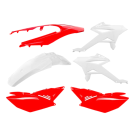 Kit carénage Watts Beta RR après 2012 blanc et rouge