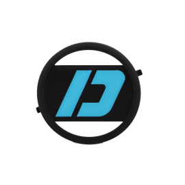 Cache allumage Doppler MBK 51 Noir/ Turquoise