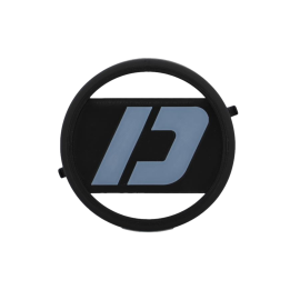 Cache allumage Doppler MBK 51 Noir/ Gris