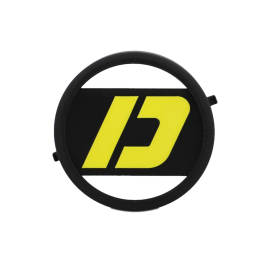 Cache allumage Doppler MBK 51 Noir/ Jaune