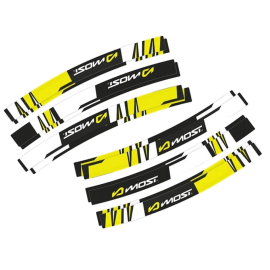 Kit déco jantes moto Most Jaune