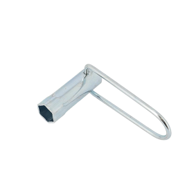 Clé à bougie 18 mm manche pliable