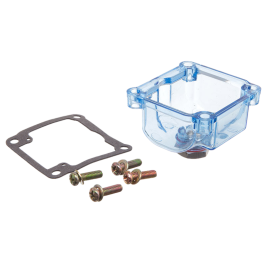 Cuve de carburateur Terzo PHBG bleue transparente