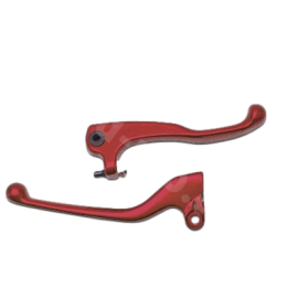 Leviers aluminium rouges adapt. Derbi Senda DRD (la paire)
