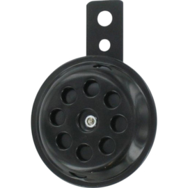 Klaxon 12V noir Ø70mm