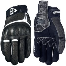 Paire de gants noirs et blancs Five RS2 taille M