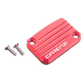 Couvercle maître-cylindre Carenzi MBK Booster / Yamaha BW'S – Rouge CNC