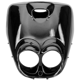 Face avant noir métal adaptable Yamaha Next MBK AM Rocket