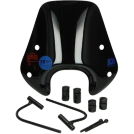 Bulle 30cm noir brillant Piaggio Zip après 2000