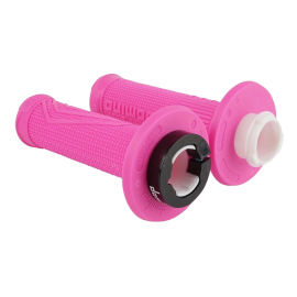 Revêtement poignée Domino Moto Off Road D100 D-Lock fuchsia – Paire