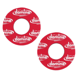 Donuts de revêtement poignée Domino Moto Off Road rouge – Paire