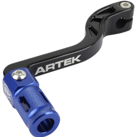 Sélecteur de vitesse pliable alu noir bleu ARTEK Derbi 50 Senda Gilera 50 SMT Aprilia 50 SX RX