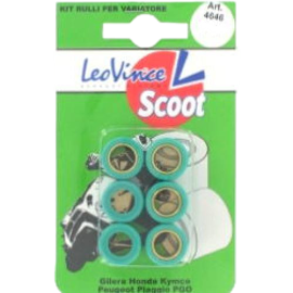 Galet de variateur LEOVINCE 16x13 – 4 gr (x6)