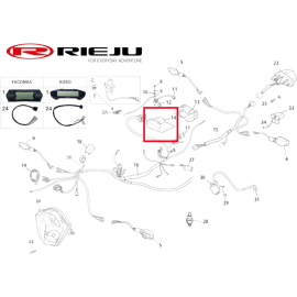 Boîtier CDI ECU origine RIEJU MRT 50 Euro5+