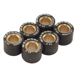 Galets Malossi 15x12 6,8 g pour variateur scooter – Pack de 6