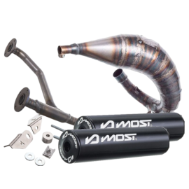 Pot Most 50 70cc double sortie noir Beta RR 50 à partir de 2021