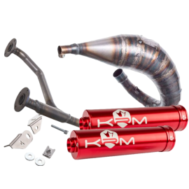 Pot Most 50 70cc double sortie KRM rouge Beta RR 50 à partir de 2021