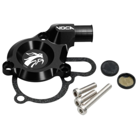 Couvercle Pompe à Eau Derbi E3 E4 - VOCA Racing Noir