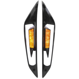 Clignotant avant dirigé LED Power1 Piaggio Zip 2000 Evo-4 fumé