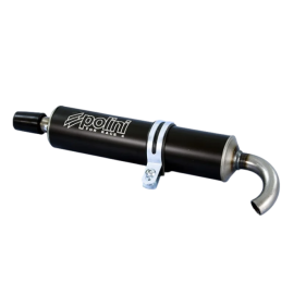 Silencieux d'échappement Polini For Race 4 Aluminium Noir