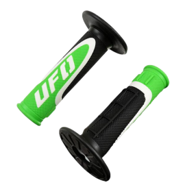 Revêtement / Poignée UFO AXIOM Noir / Vert Triple Densité