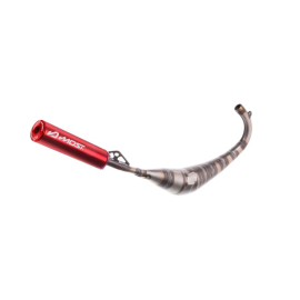 Pot d'échappement 50cc MOST Minarelli AM6 SHERCO Homologué - Rouge