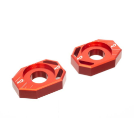 Tensor de cadena MOST Racing Rieju MRT Pro / Peugeot XP6 aluminio CNC rojo