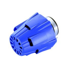 Filtre à air Polini Blue Air Box 37mm droit haute performance