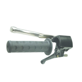 Poignée de frein gauche avec starter MBK 51 noire adaptable