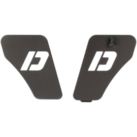 cache latéral Doppler Peugeot 103 MVL SP Noir Effet Carbone blanc
