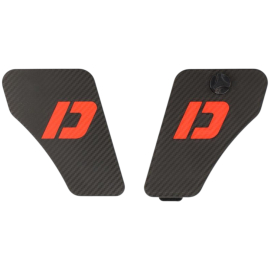 cache latéral Doppler Peugeot 103 MVL SP Noir Effet Carbone rouge