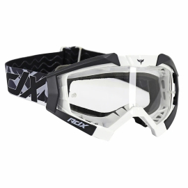 Masque cross ADX MX blanc noir écran transparent et miroir