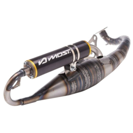 Pot d'échappement 50 70cc MOST MBK Nitro et Yamaha Aerox - Rouge