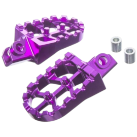 Repose pied CNC Carenzi Rieju MRT violet