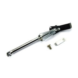 Béquille Latérale Cyclo Bras carré Droite / Gauche - Chromé