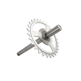 Axe de Pédalier Cyclo MBK 41 / 51 Motobecane 40 / 50 - avec couronne 28 Dents ajourée