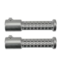 Repose Pieds Pilote Cyclo - ALU DROIT - ALU POLI