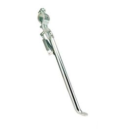 Béquille Latérale Cyclo Bras Ovale à Gauche - Chromé 330mm 