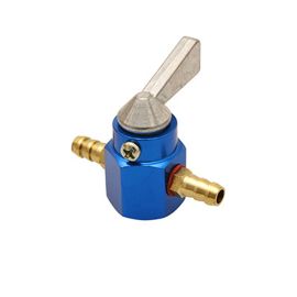 Robinet Essence Universel Sur Durite - BLEU pour durite 6mm