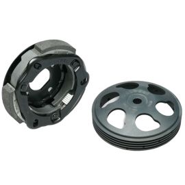 Embrayage + Cloche Ventilée MBK Booster Nitro Yamaha BW'S Aerox - MALOSSI MHR Delta System 107mm