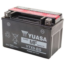Batterie 12V 8 Ah YTX9-BS - YUASA sans entretien +G