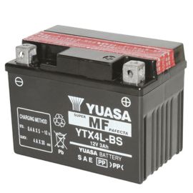 Batterie 12V 3 Ah YTX4L-BS - YUASA sans entretien +D