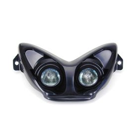 Double Optique MBK Nitro YAMAHA Aerox avant 2013 - TNT Noir