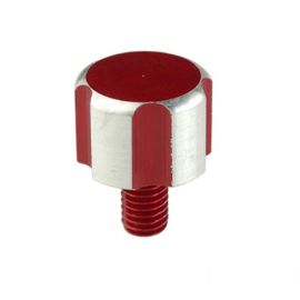 Bouchon Huile PEUGEOT - Rouge / Chrome