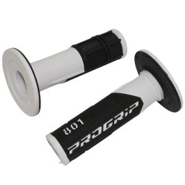 Poignées de Guidon - Progrip 801 Off Road Noir / Blanc