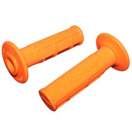 Poignées de Guidon - Progrip 794 Off Road Closed End Orange Fluo